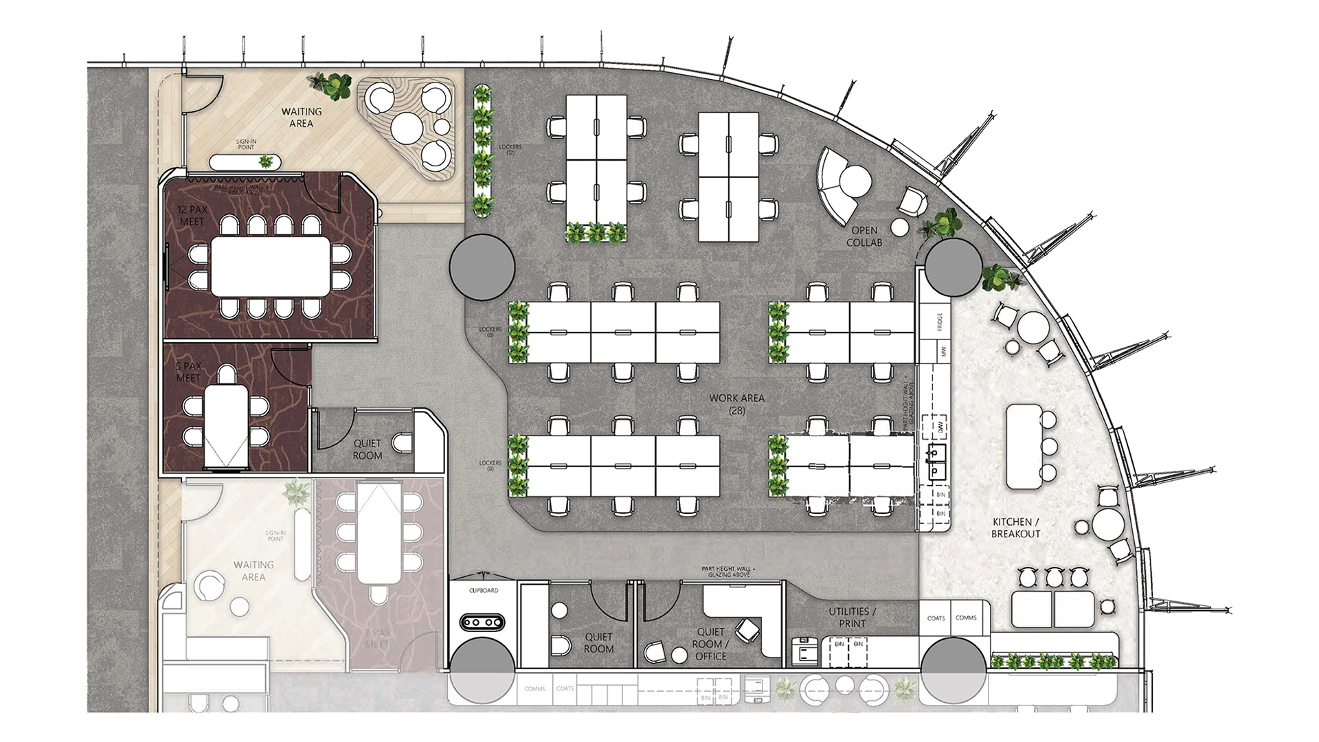 Tower One Suite 6.01 Floorplan