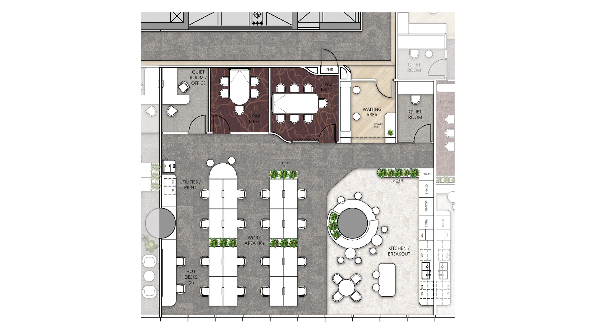 Tower One Suite 6.03 Floorplan